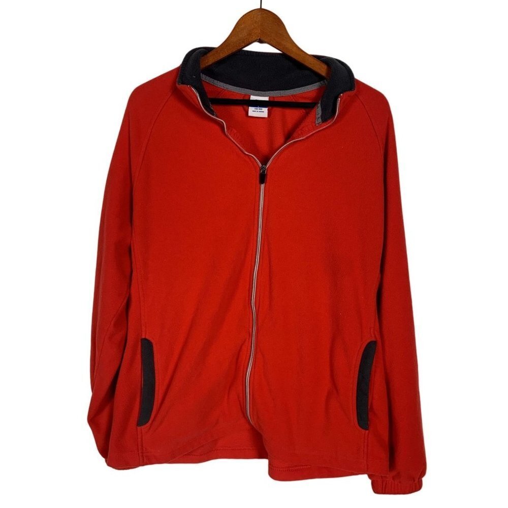 Starter‎ Full Zip Red Rover Fleece Size Large